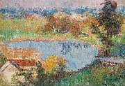 Frederick Mccubbin Colour Note at South Yarra oil painting artist